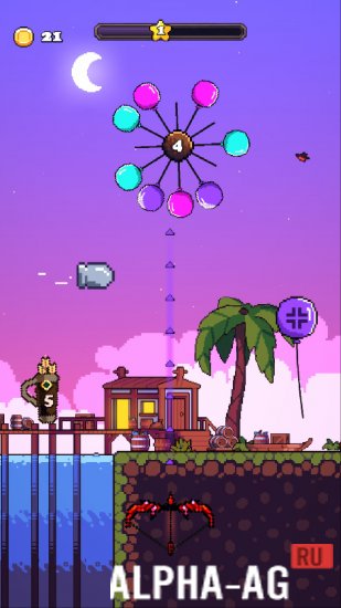 Взломанная Pixel Bow screenshot 5