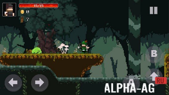 Взломанный Rune Sword: Action Platformer screenshot 3