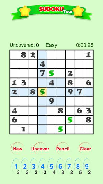 Sudoku Tour