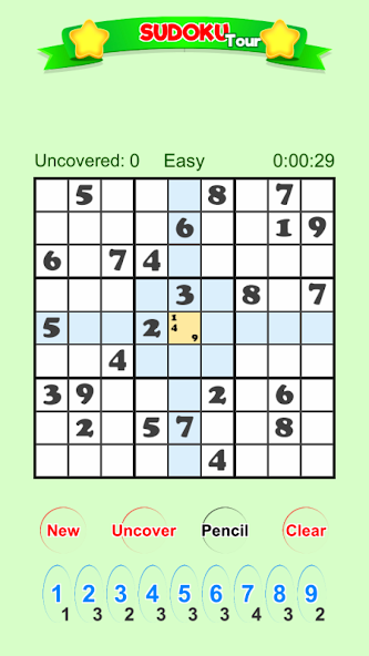 Sudoku Tour screenshot 2