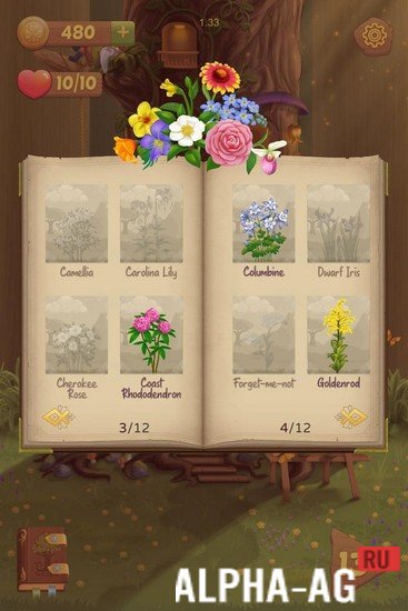 Flower Book: Match-3 Puzzle Game screenshot 4