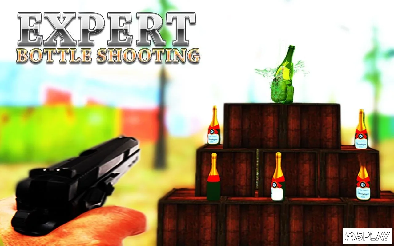 Bottle Shooting Training : Range Target Smashing