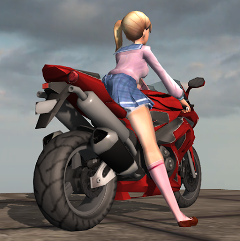 Download Motorcycle Girl