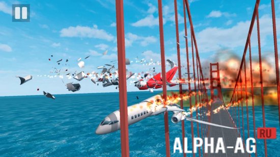 Plane Crash: Flight Simulator MOD APK screenshot 3
