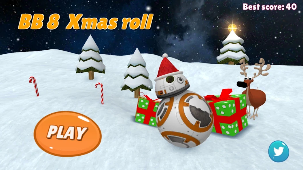 BB-8 Xmas roll screenshot 1
