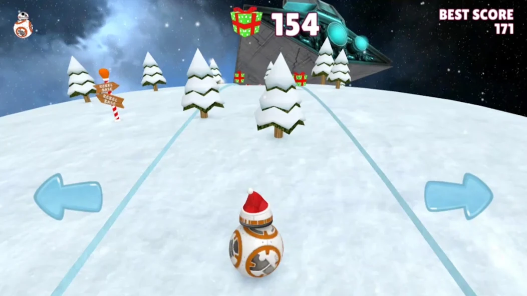 BB-8 Xmas roll screenshot 2
