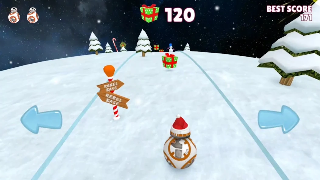 BB-8 Xmas roll screenshot 3