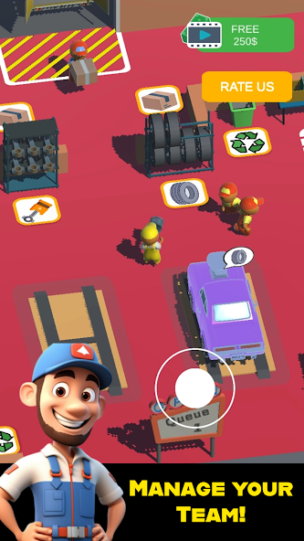 Garage Tycoon- Auto Mechanic screenshot 4