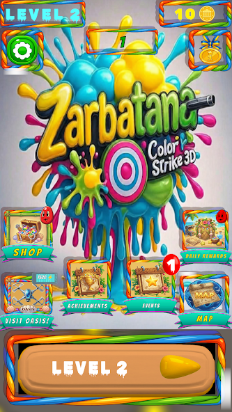 Zarbatana Color Strike 3D screenshot 1