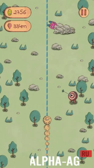 Взломанный Dont Touch: Doodle Run screenshot 2
