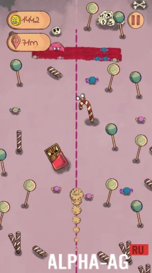 Взломанный Dont Touch: Doodle Run screenshot 3