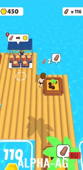 Взломанная Raft Life screenshot 3