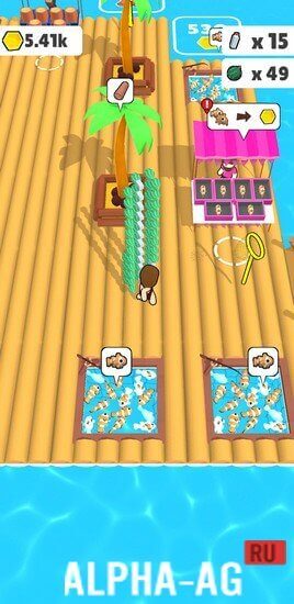 Взломанная Raft Life screenshot 4