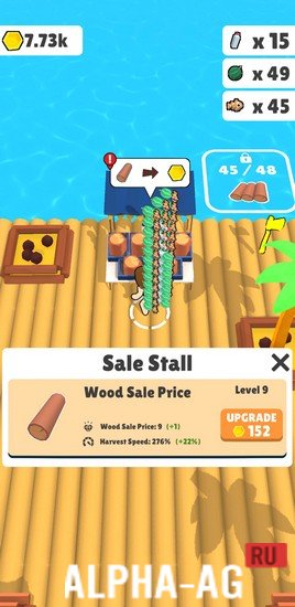 Взломанная Raft Life screenshot 5
