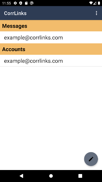 CorrLinks screenshot 2