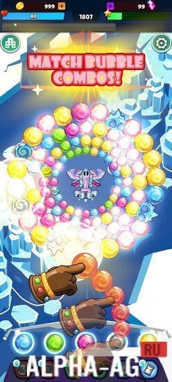 Bubble Shooter: Slimes Worlds screenshot 3