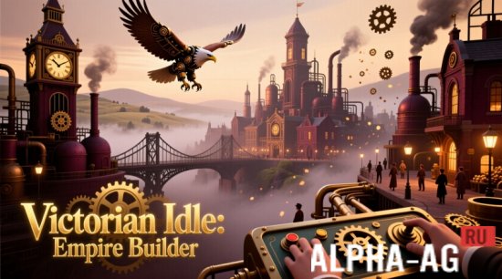 Взломанная Victorian Idle: Empire Builder screenshot 1