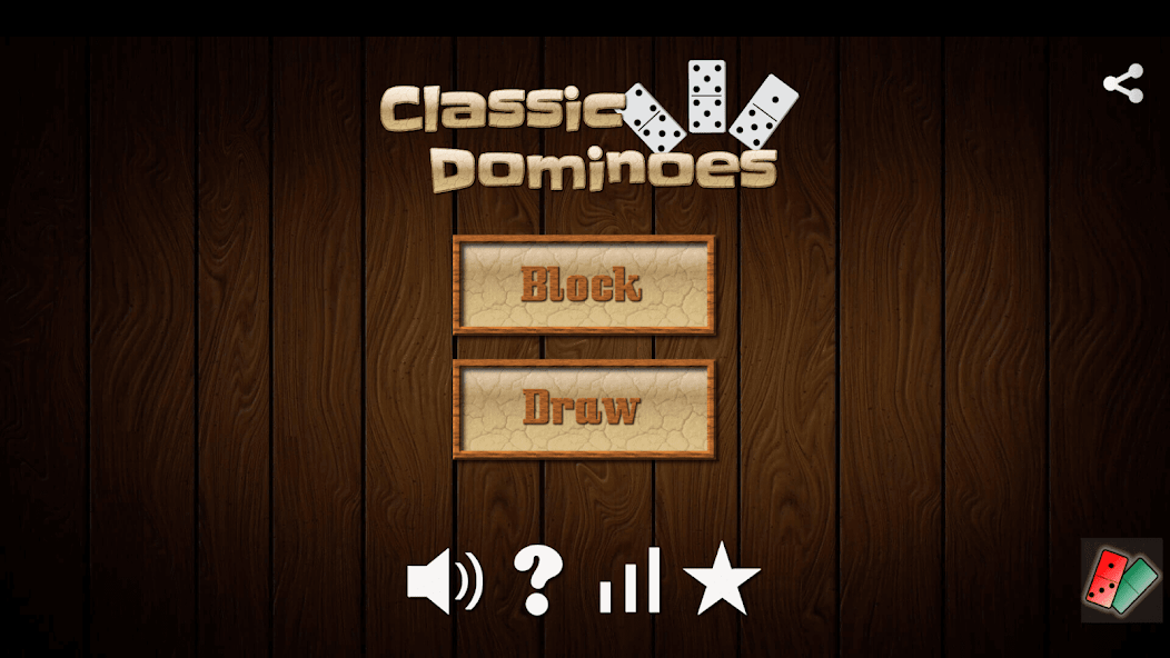 Classic Dominoes screenshot 1