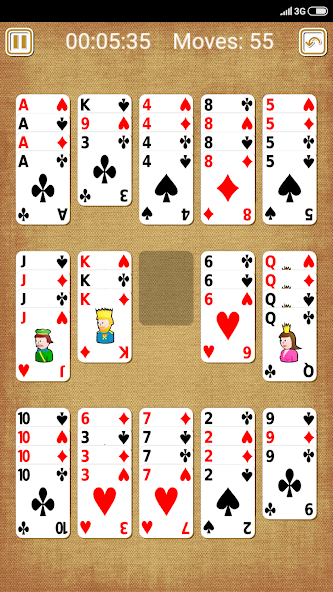 Fifteen Puzzle Solitaire