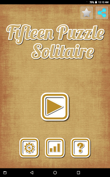 Fifteen Puzzle Solitaire screenshot 5