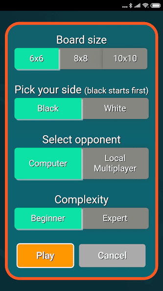 Konane (Hawaiian Checkers) screenshot 1