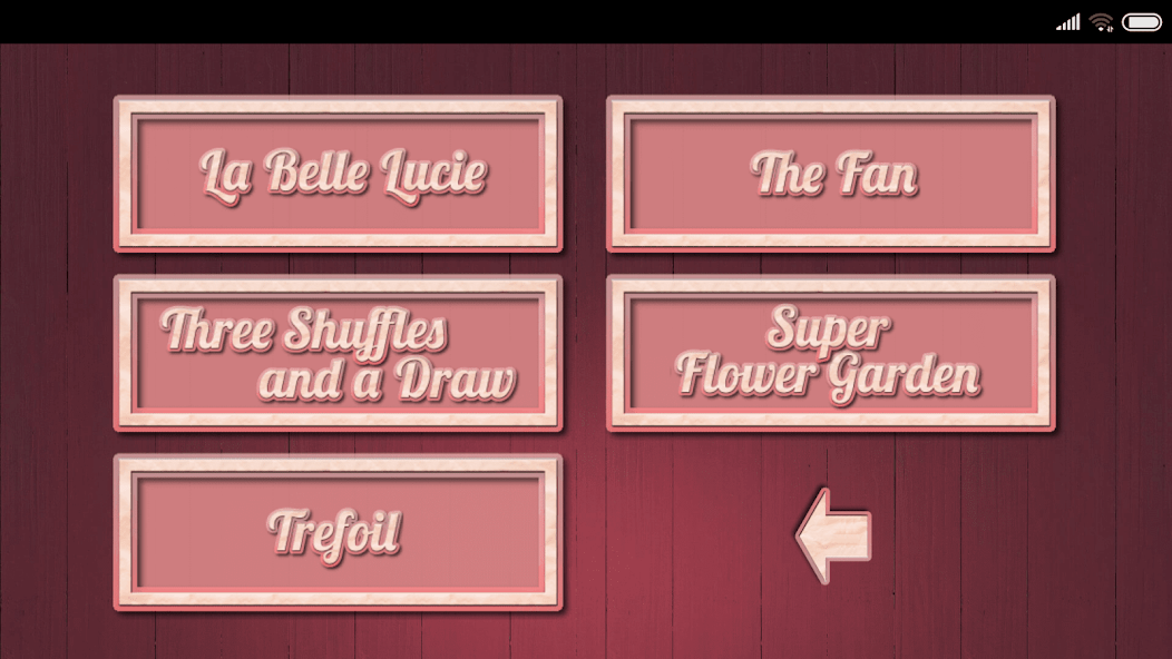 La Belle Lucie Solitaire screenshot 2