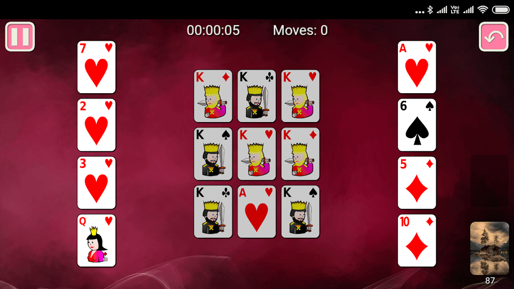 Sultan Solitaire screenshot 1