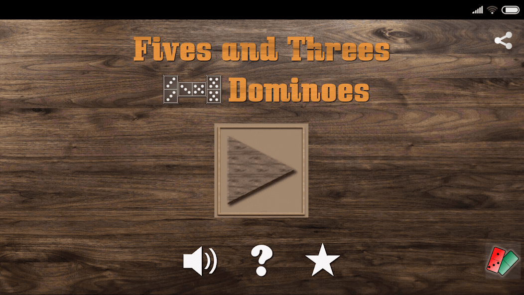 Fives & Threes Dominoes