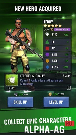 Взломанный Puzzle Strike: Combat RPG screenshot 4