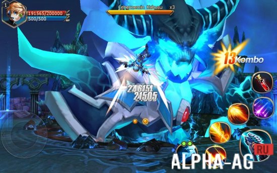 Взломанная Sword of Chaos screenshot 3