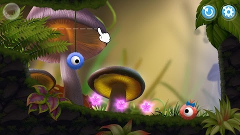 Fluffy Story: cute logical game about love Mod screenshot 1