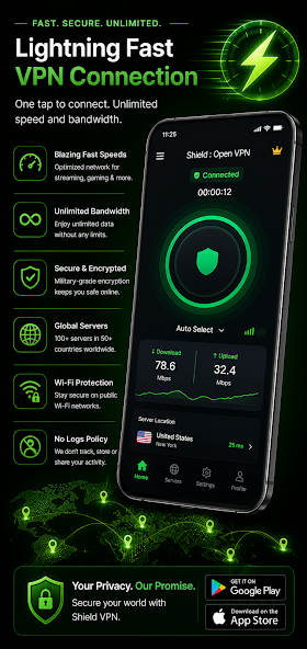 Shield VPN screenshot 2