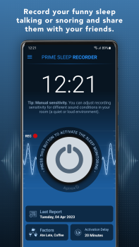 Взлом Sleep Recorder Полная Версия на Андроид screenshot 1