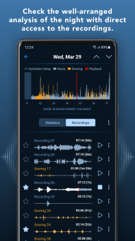 Взлом Sleep Recorder Полная Версия на Андроид screenshot 2