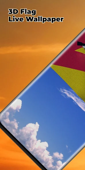 Mozambique Flag screenshot 1