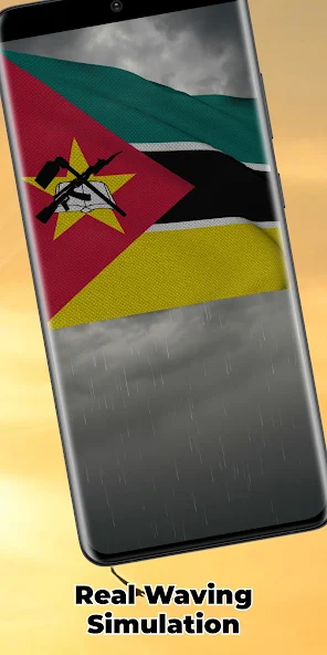 Mozambique Flag screenshot 4