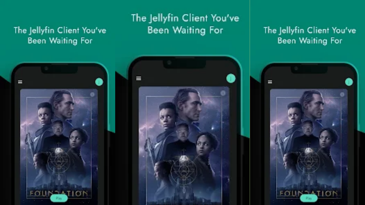 Phyn: Jellyfin Media Player screenshot 1