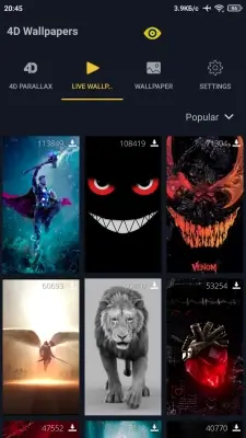 4D Wallpapers screenshot 3