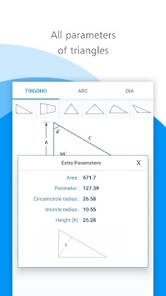 Triangle Calculator & Taper Degree Calculator Mod screenshot 2