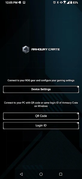 ARMOURY CRATE screenshot 1