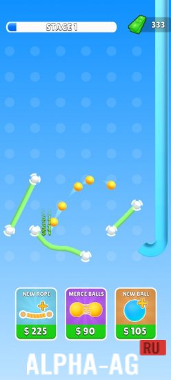 Balls'n Ropes (ВЗЛОМ, Много денег) screenshot 4