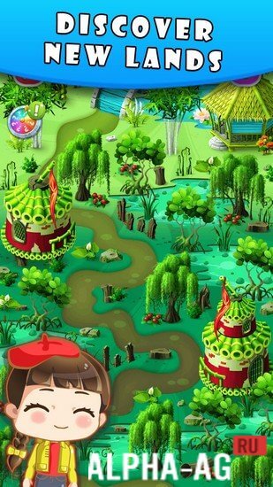 Взломанная Fruity Match 3 Puzzle screenshot 2