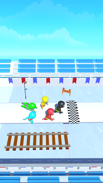crowd race 3d screenshot 2