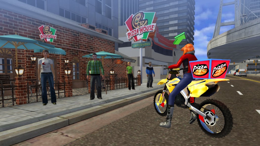 Moto Pizza Delivery