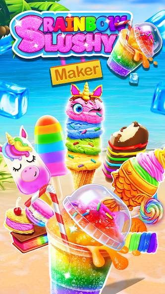 Rainbow Slushy