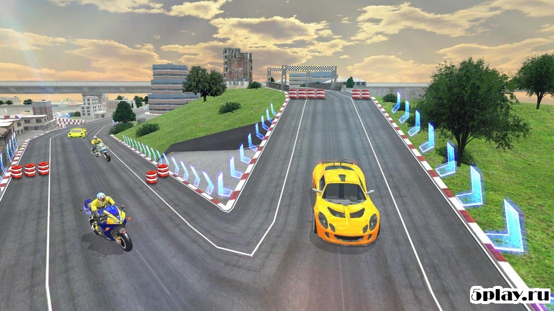 Car vs Bike Racing