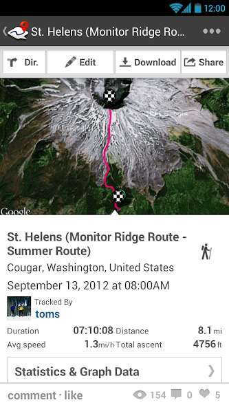 ramblr screenshot 2