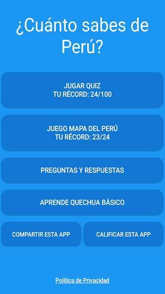Peru Quiz