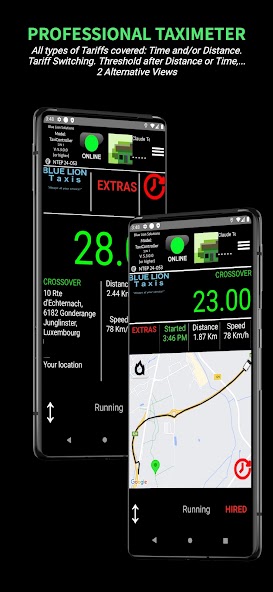 Taximeter-GPS Driver screenshot 1
