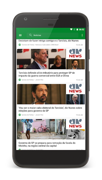 Tarcísio Presidente 2026 screenshot 2